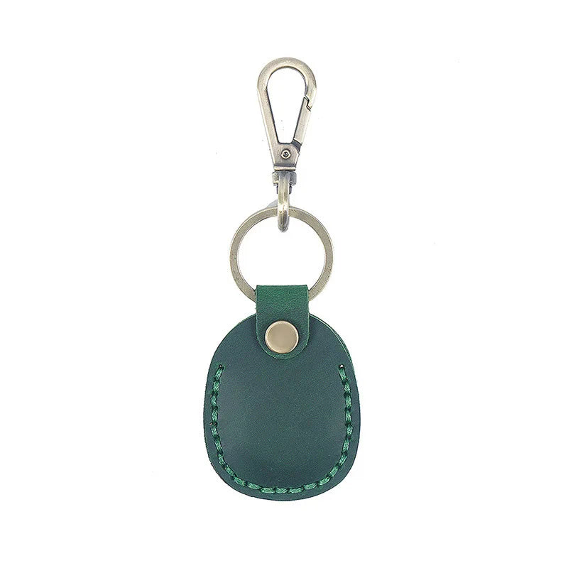 Leather Airtag Keychain